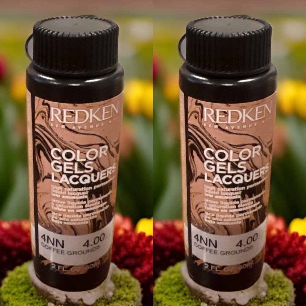 Redken Color Gels Lacquers Permanent Liquid Color 2 oz_ 4NN_CoffeeGrounds_2 unit